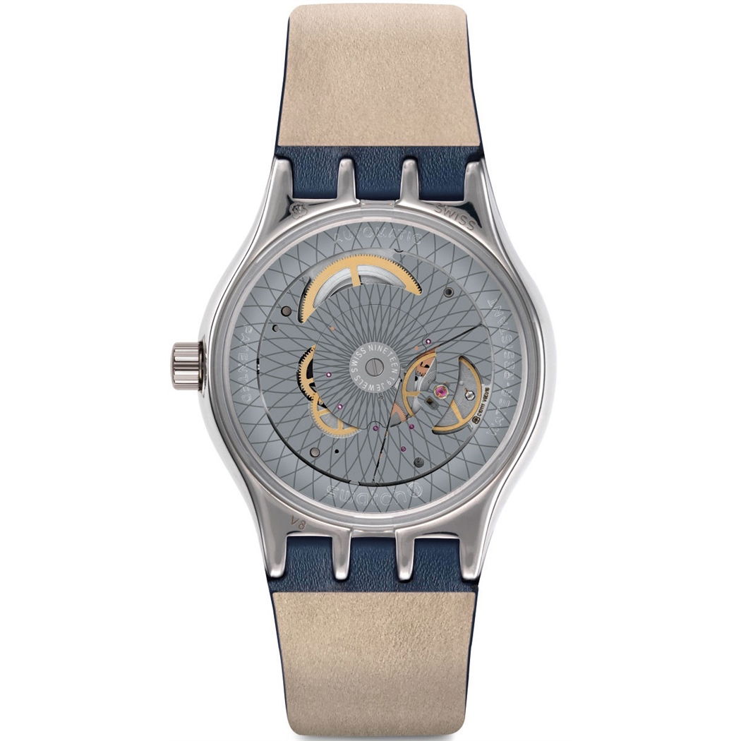 Swatch Sy23s403 PETITE SECONDE BLUE Otomatik