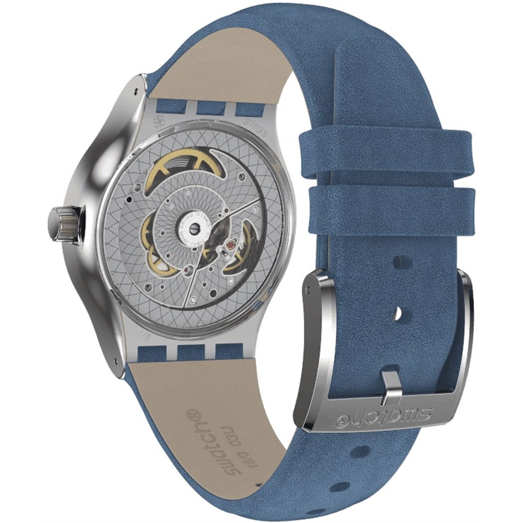 Swatch Sy23s403 PETITE SECONDE BLUE Otomatik