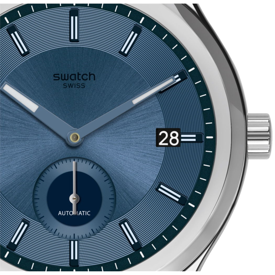 Swatch Sy23s403 PETITE SECONDE BLUE Otomatik