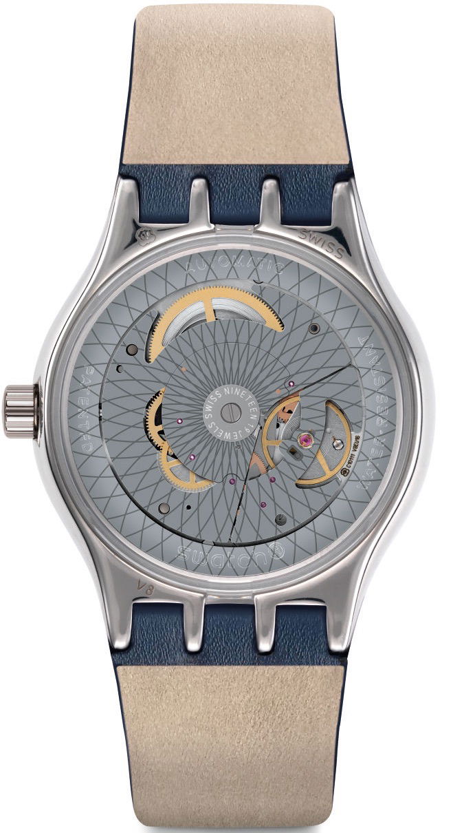 Swatch Sy23s403 PETITE SECONDE BLUE Otomatik