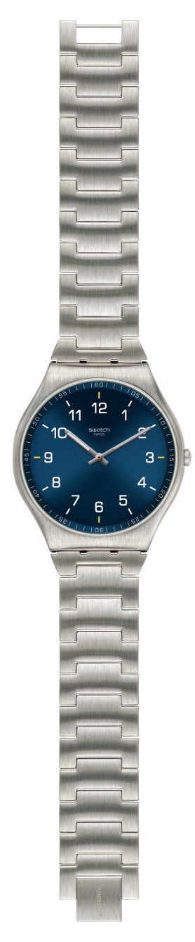 Swatch Ss07s106g Skin Suit Blue Erkek Kol Saati