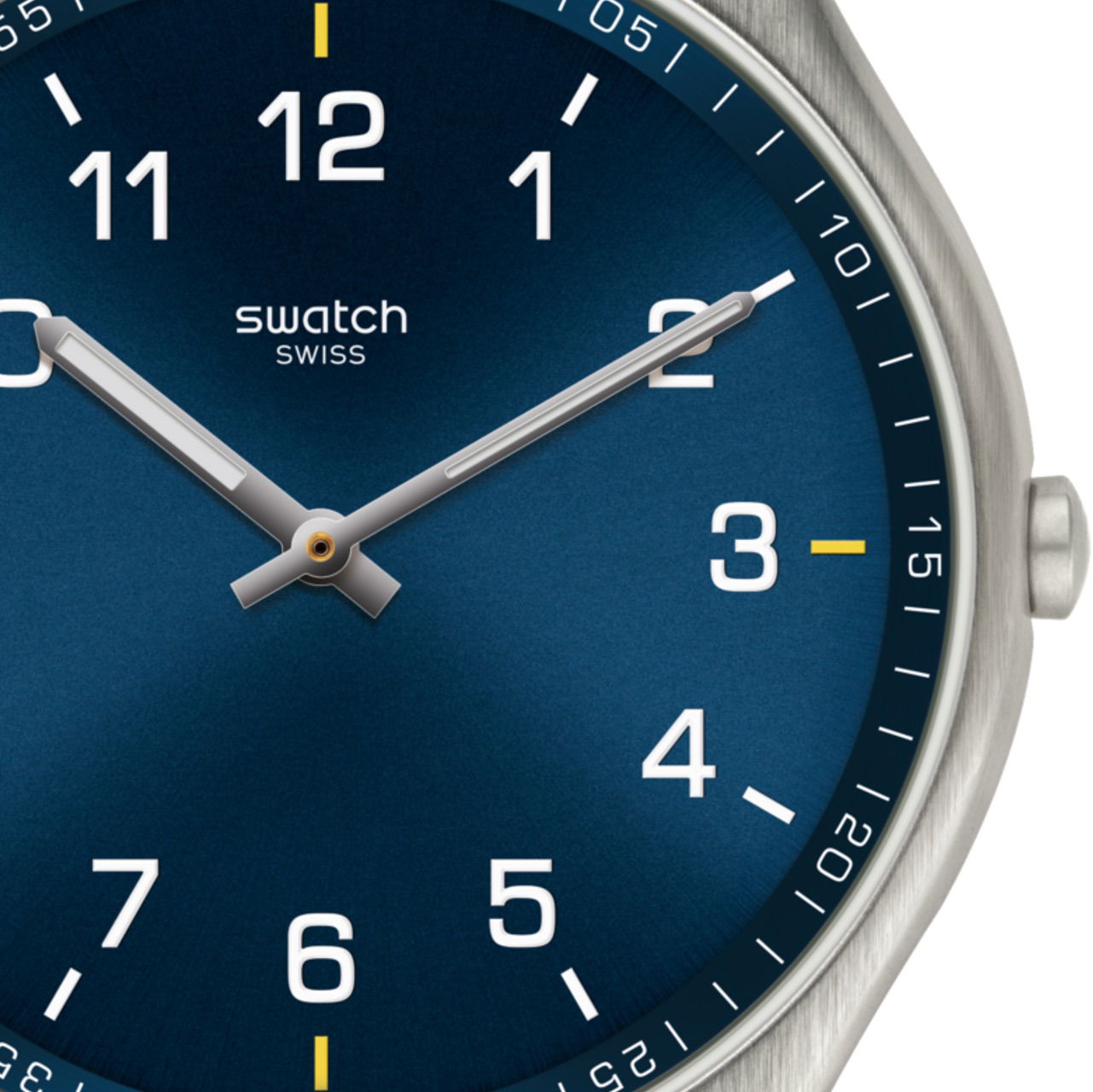 Swatch Ss07s106g Skin Suit Blue Erkek Kol Saati