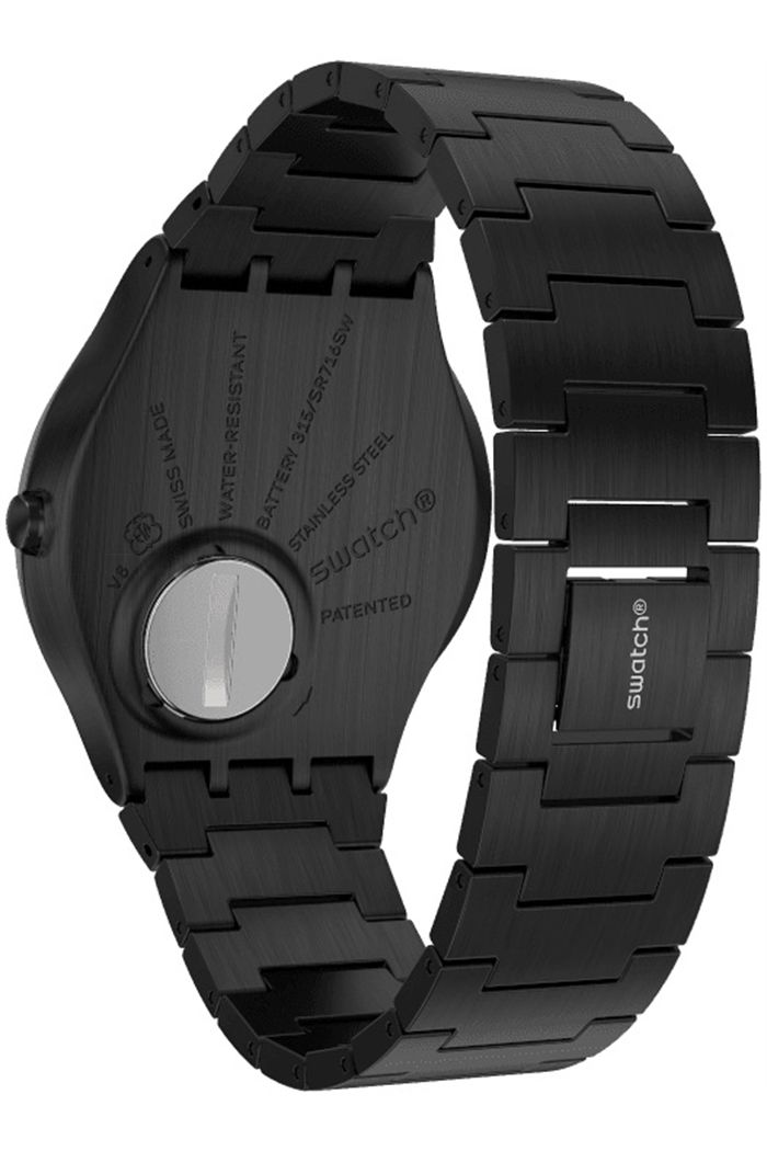 Swatch SS07B100G SKIN SUIT BLACK Kol Saati