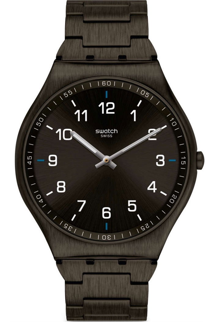 Swatch SS07B100G SKIN SUIT BLACK Kol Saati