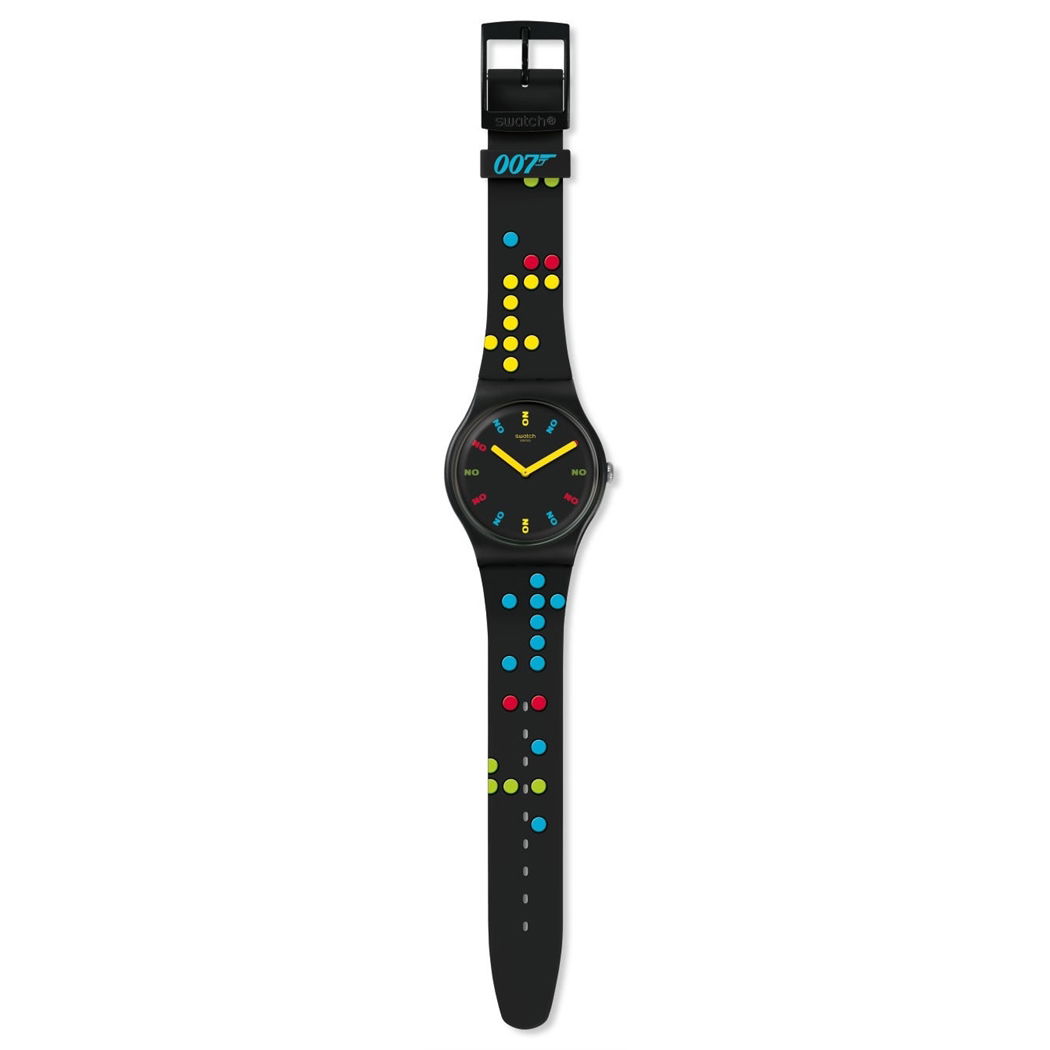 Swatch SUOZ302 DR NO 1962 JAMES BOND Kol Saati