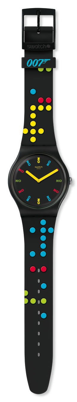Swatch SUOZ302 DR NO 1962 JAMES BOND Kol Saati