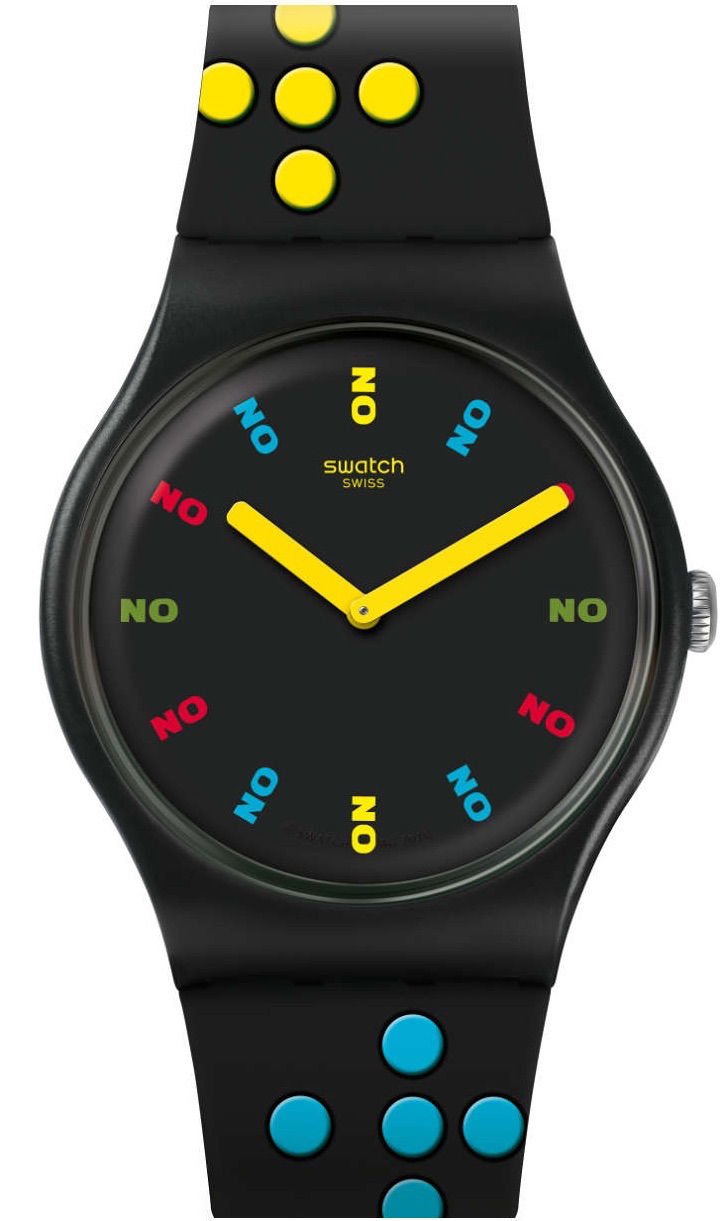 Swatch SUOZ302 DR NO 1962 JAMES BOND Kol Saati