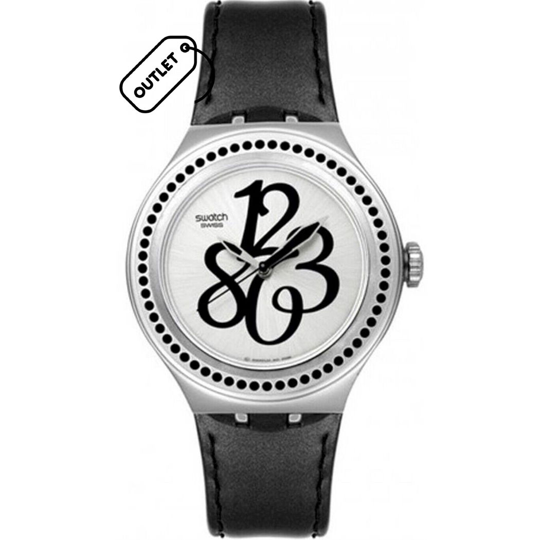Swatch Yns111 BLACK GLOSS Kol Saati