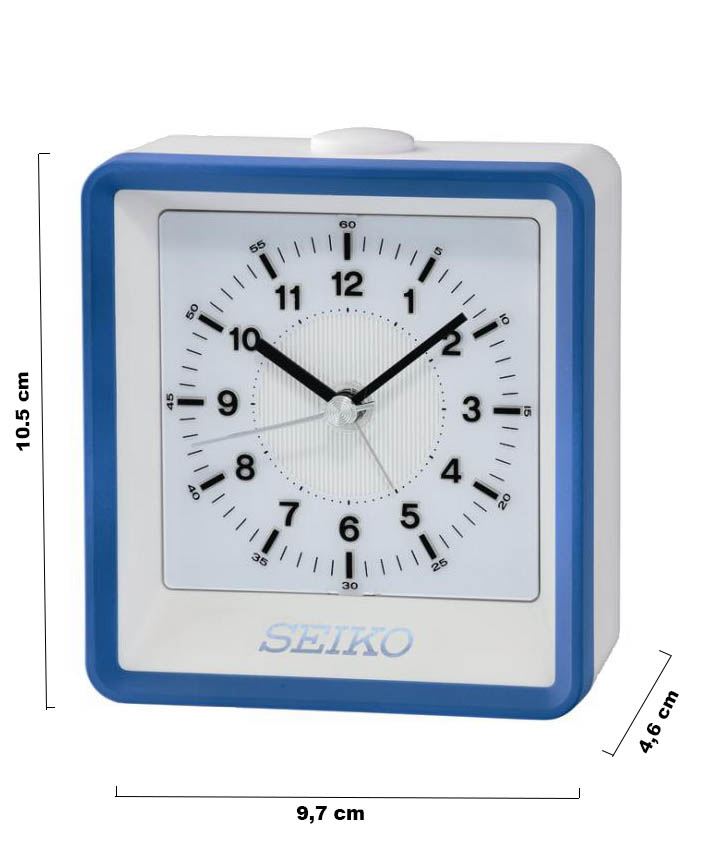 Seiko Qhe099l Alarmlı Işıklı Masa Saati