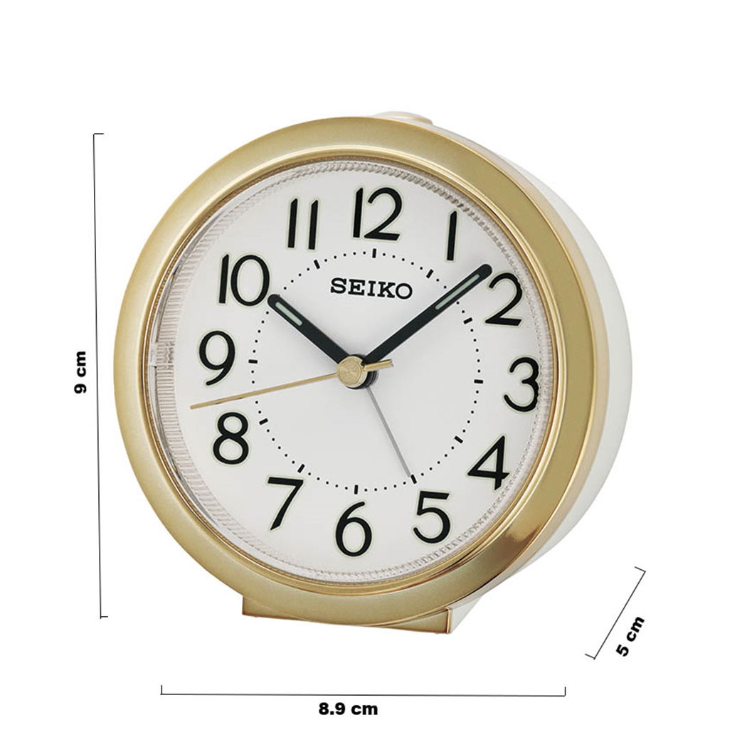 Seiko Qhe146g Alarmlı Masa Saati