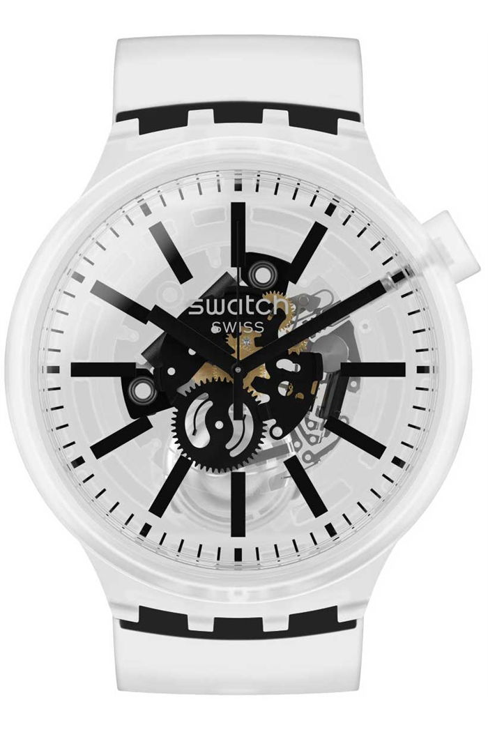 Swatch So27e101 BLACKINJELLY Kol Saati