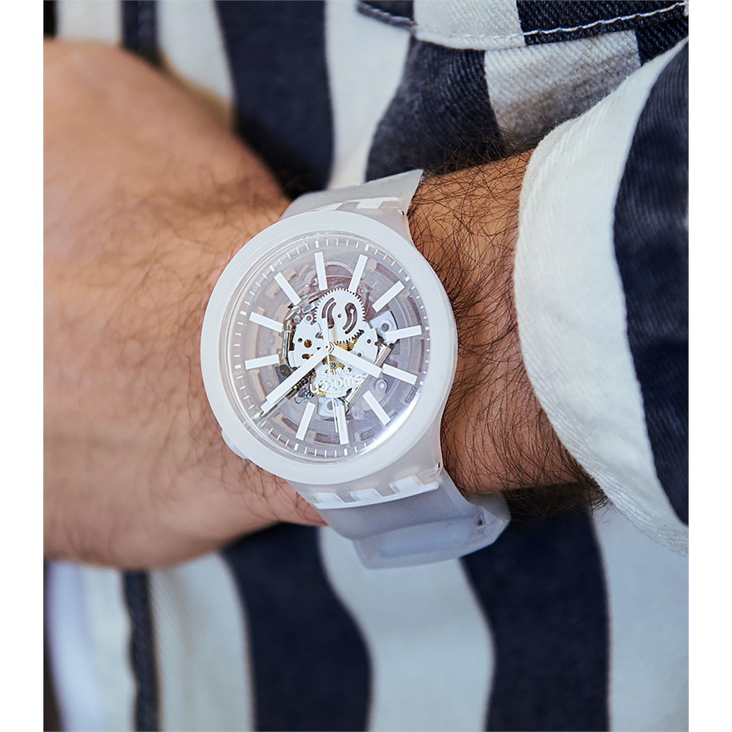 Swatch So27e106 WHITEINJELLY Big Bold