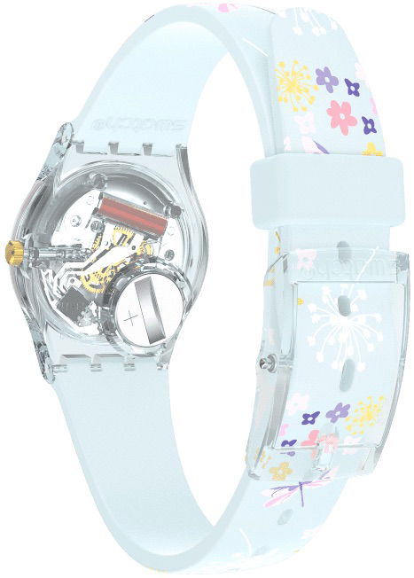 Swatch Ll124 ENCHANTED MEADOW Bayan Saati