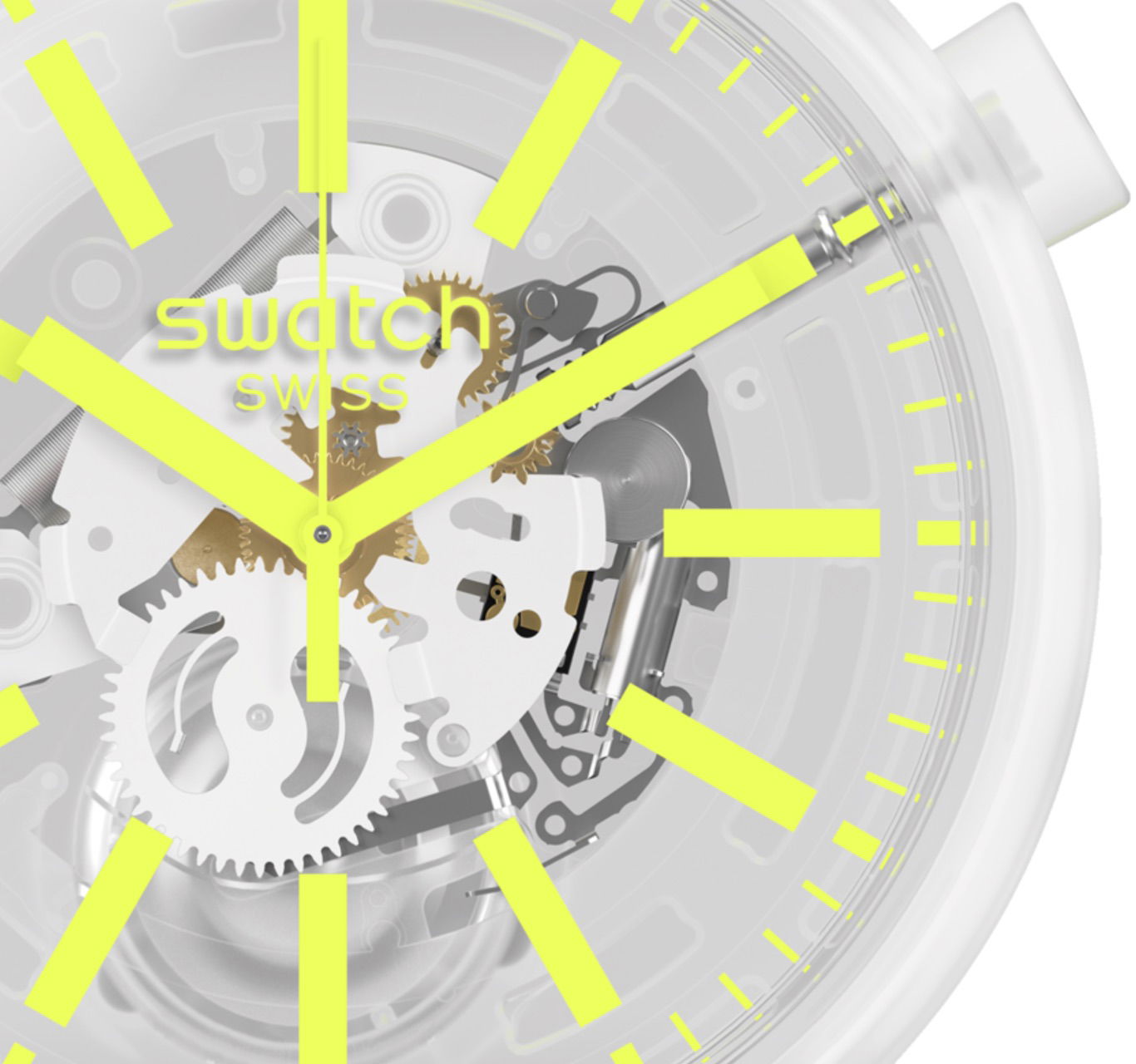 Swatch So27e103 YELLOWINJELLY BIG BOLD