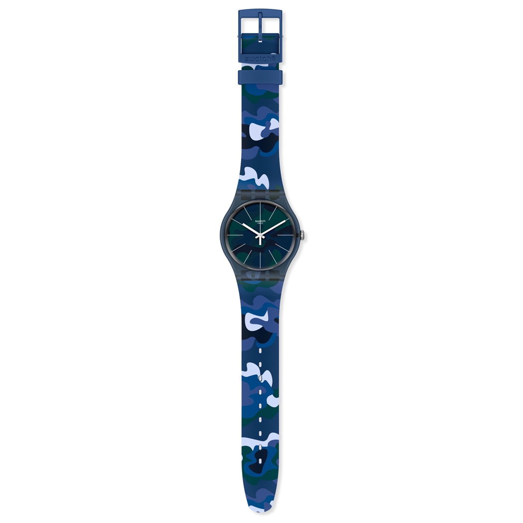 Swatch SUON140 CAMOUCLOUDS Erkek Kol Saati