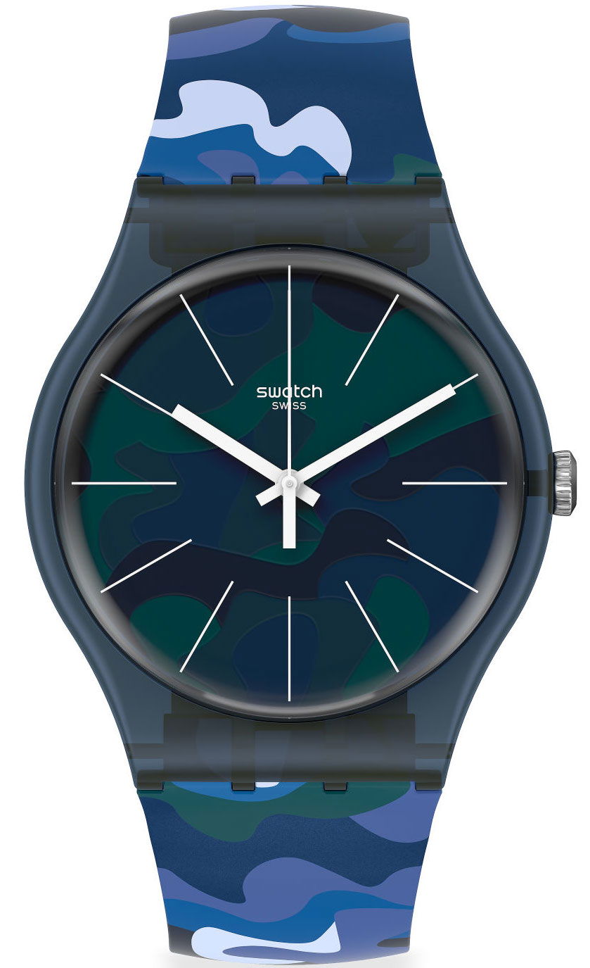 Swatch SUON140 CAMOUCLOUDS Erkek Kol Saati