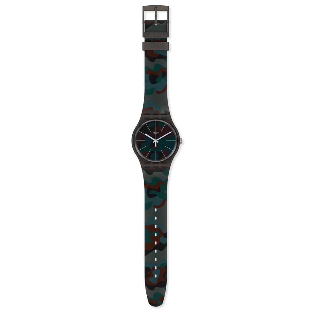 Swatch SUOB175 CAMOUCITY Kol Saati