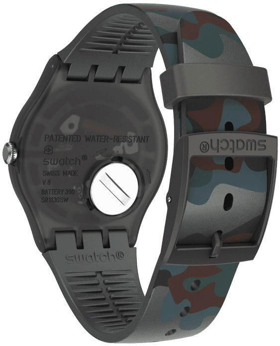 Swatch SUOB175 CAMOUCITY Kol Saati