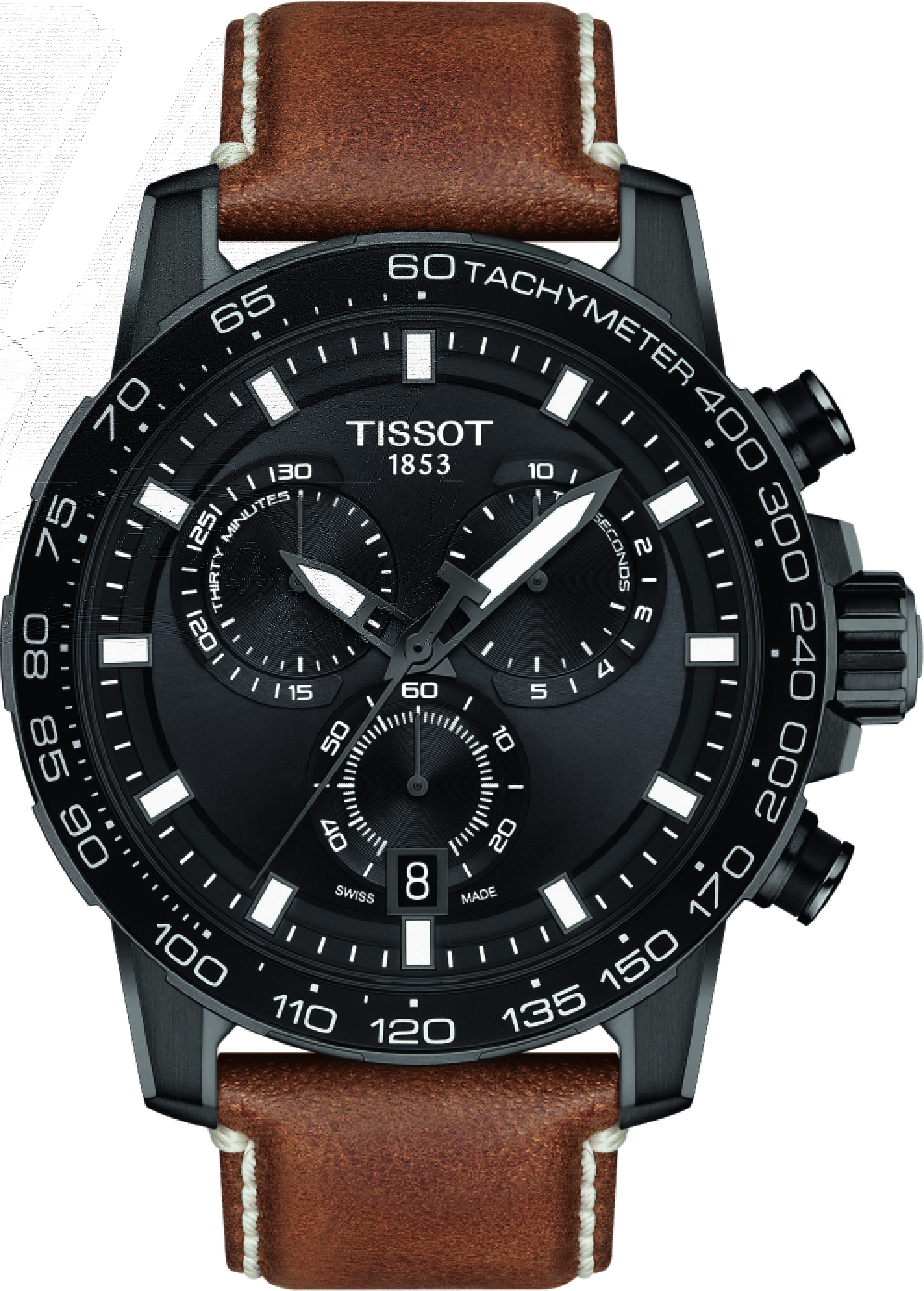 Tissot Supersport Chrono 45.5mm T1256173605101 - Erkek Kol Saati (T125.617.36.051.01)