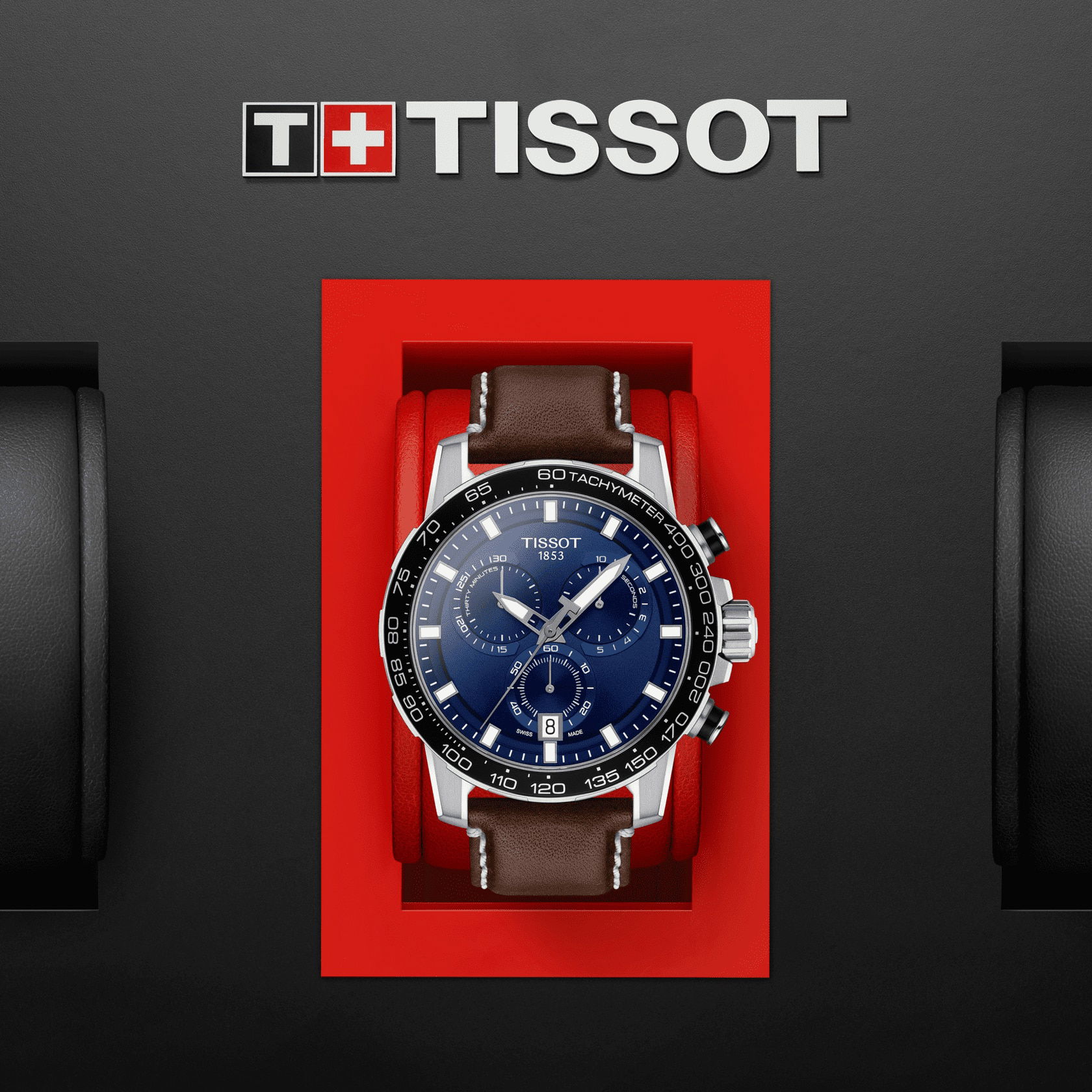 Tissot Supersport Chrono 45.5mm T1256171604100 - Erkek Kol Saati (T125.617.16.041.00)