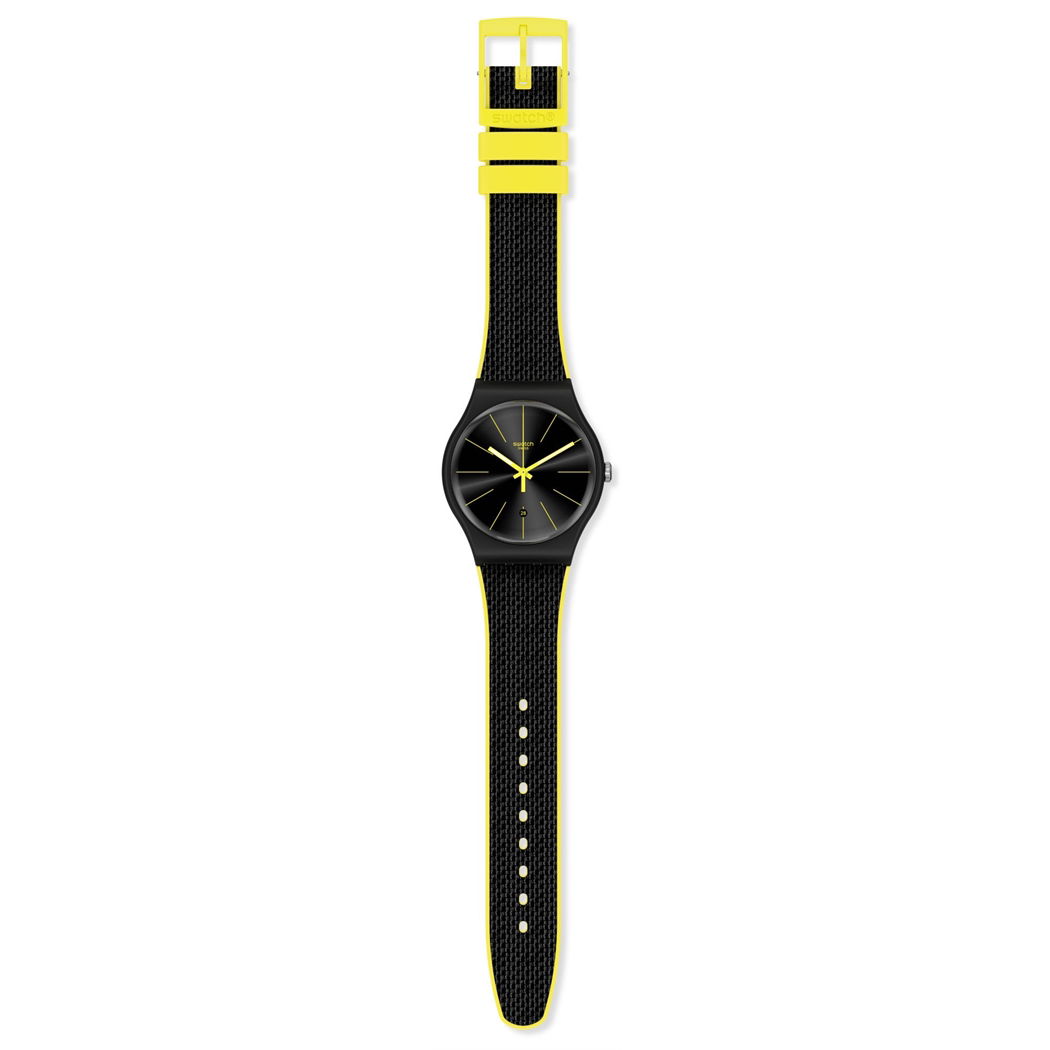 Swatch SUOB406 NIGHT CORD Kol Saati