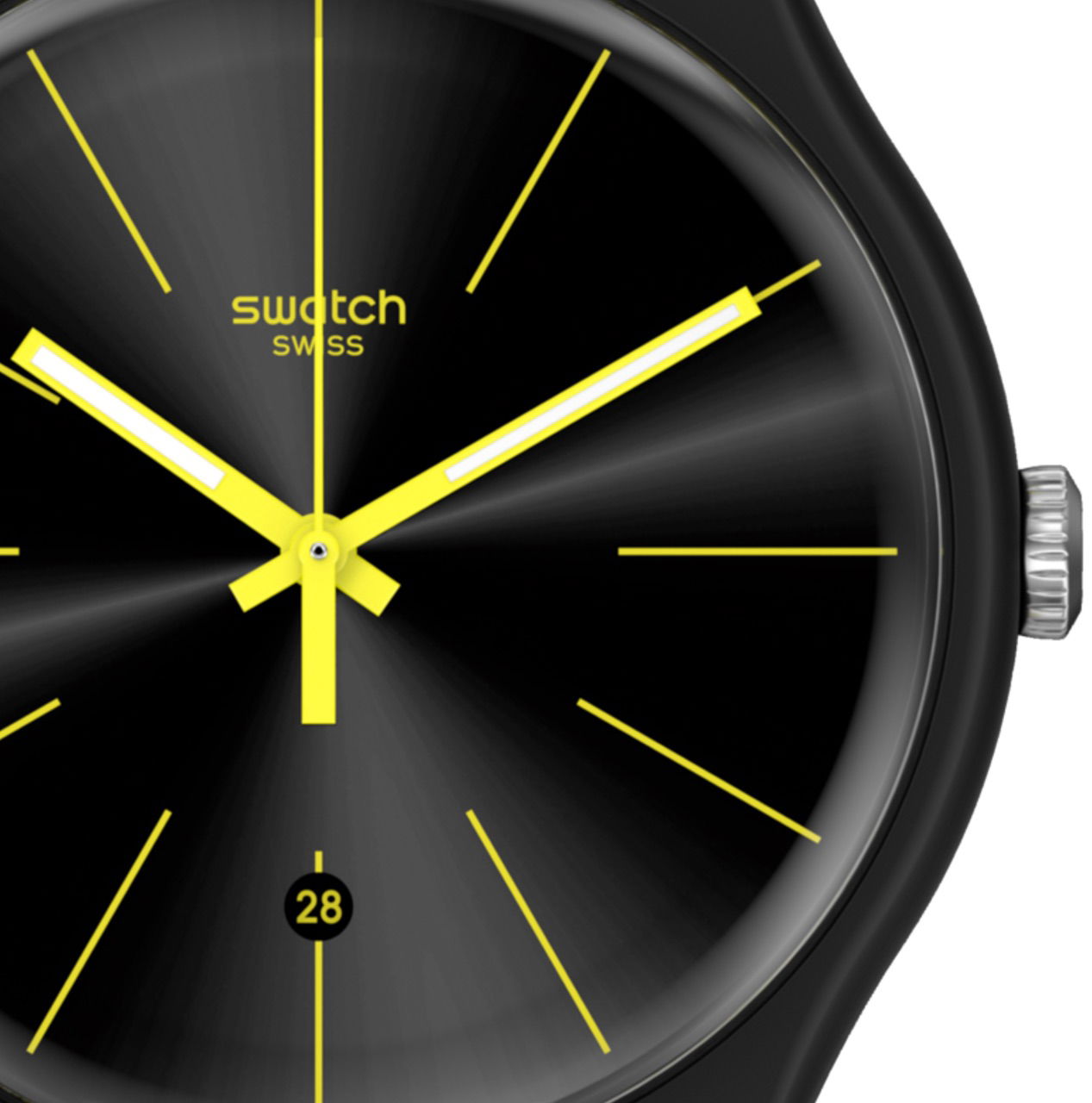 Swatch SUOB406 NIGHT CORD Kol Saati