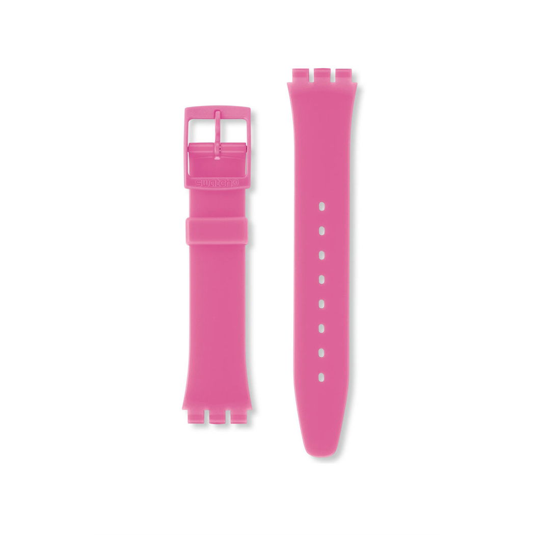 Swatch Pembe Plastik Kayış Agp128k