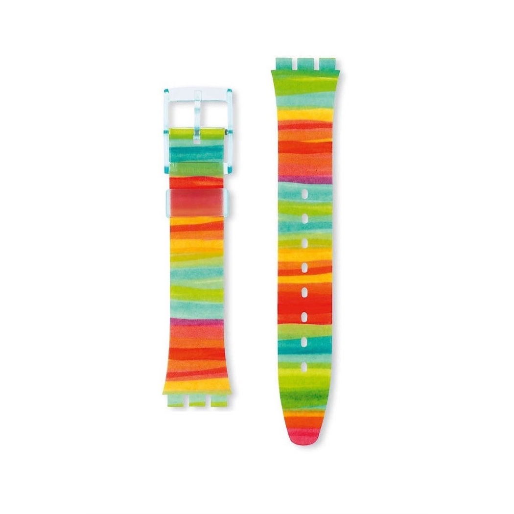 Swatch Renkli Plastik Kayış Ags124