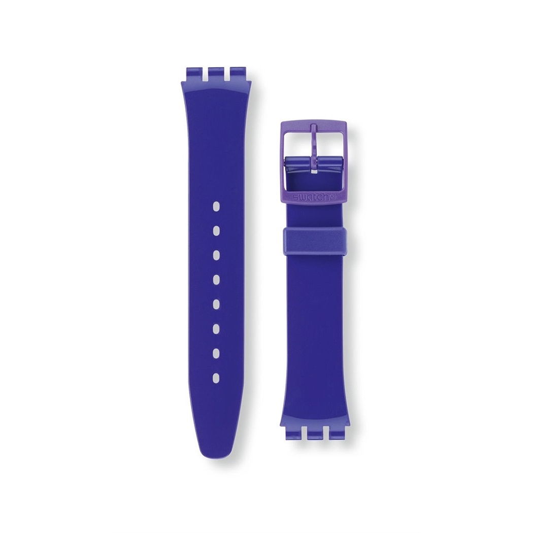 Swatch Mor Plastik Kayış Agv121