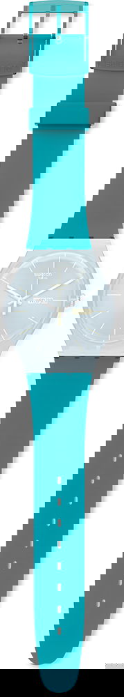 Swatch Turkuaz Slikon Kayış Asuol700