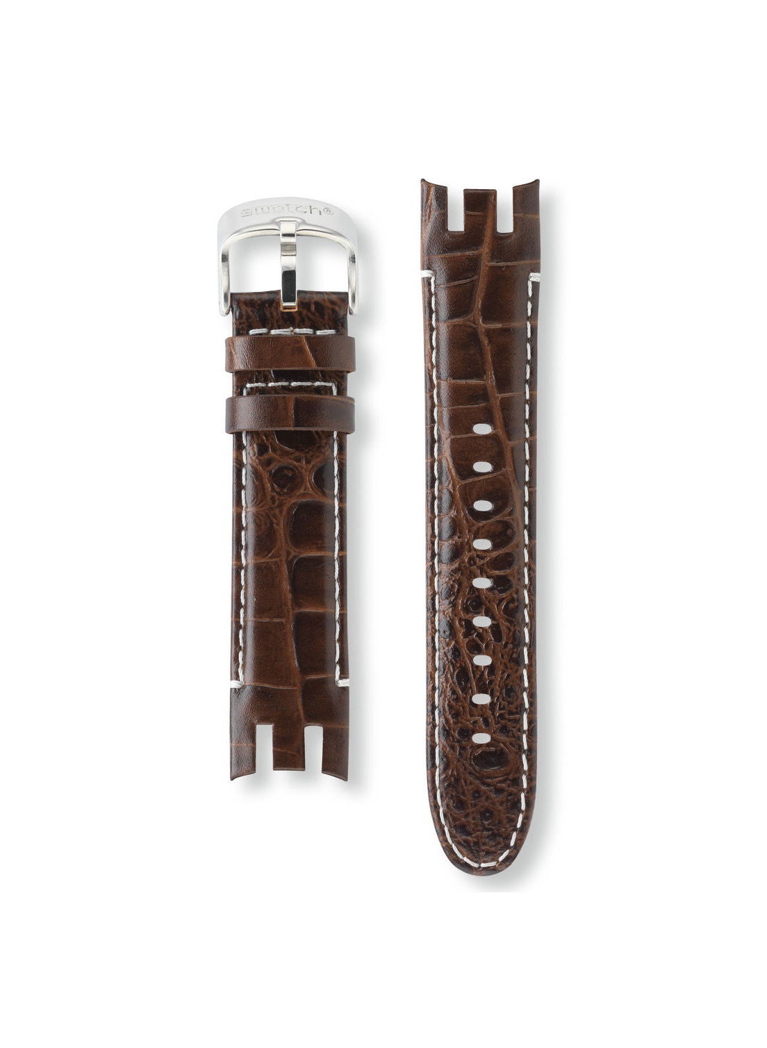 Swatch Kahverengi Deri Kayış Ayrs403