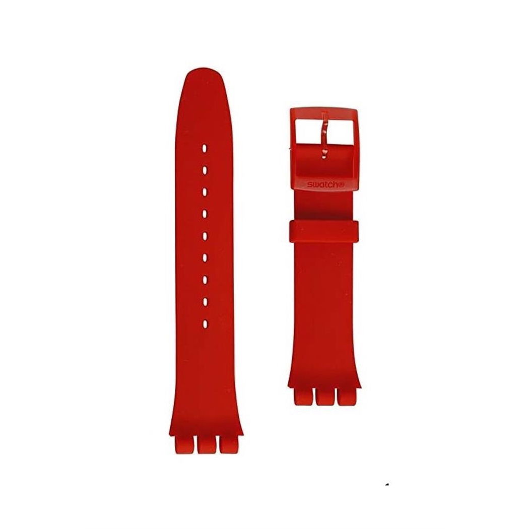 Swatch Kırmızı Silikon Kayış ASUOR701