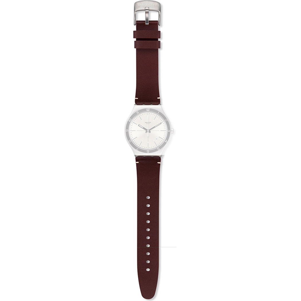 Swatch Kahverengi Deri Kayış Ayws423