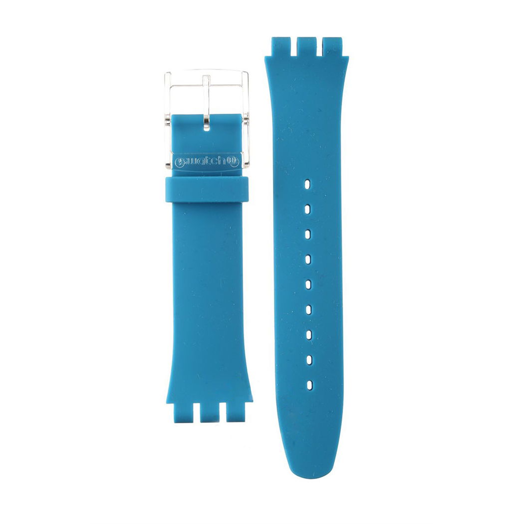 Swatch Mavi Silikon Kayış Asuok711