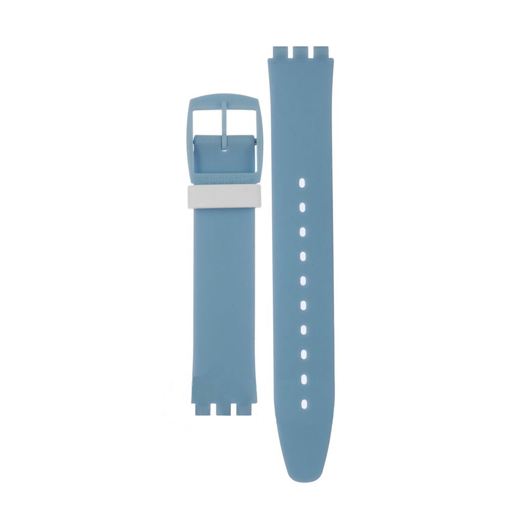 Swatch Mavi Silikon Kayış Asvos100