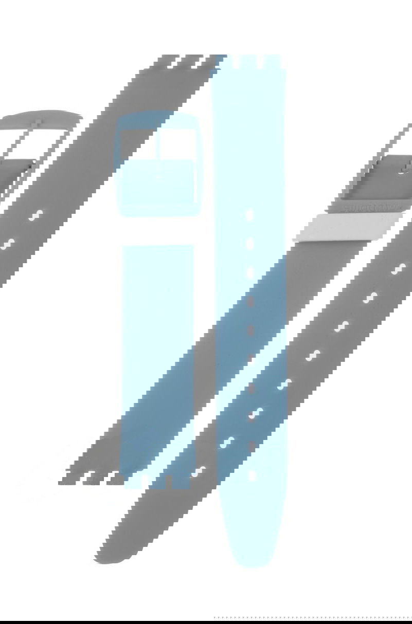 Swatch Mavi Silikon Kayış Asvos100