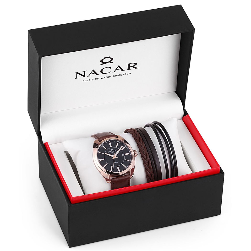 Nacar Nc18-2924b685-rbl2-set Erkek Kol Saati