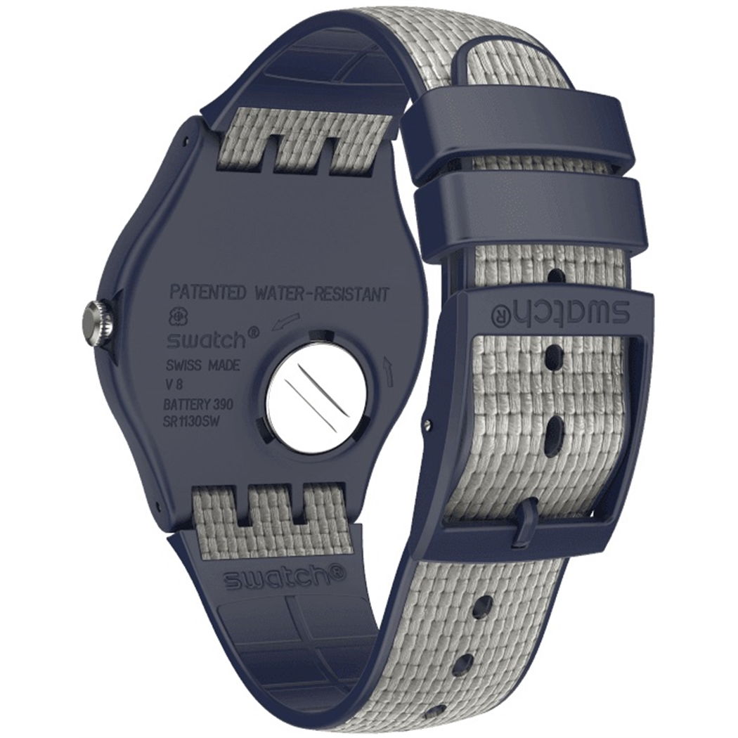 Swatch SUON402 GREY CORD Erkek Kol Saati