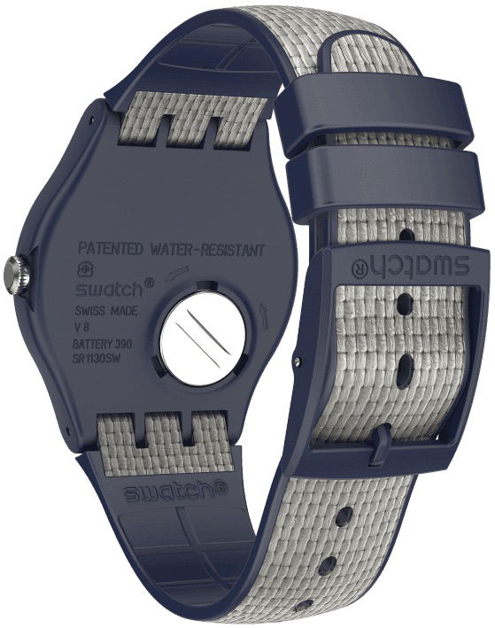 Swatch SUON402 GREY CORD Erkek Kol Saati