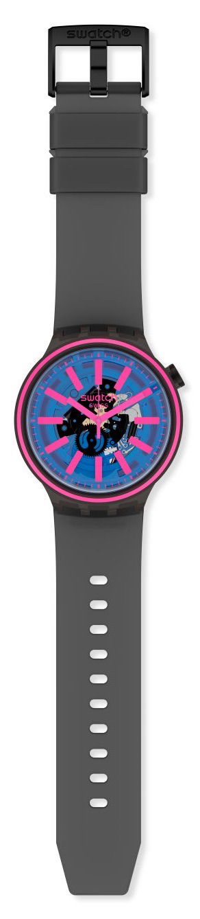 Swatch SO27B111 BLUE TASTE Kol Saati