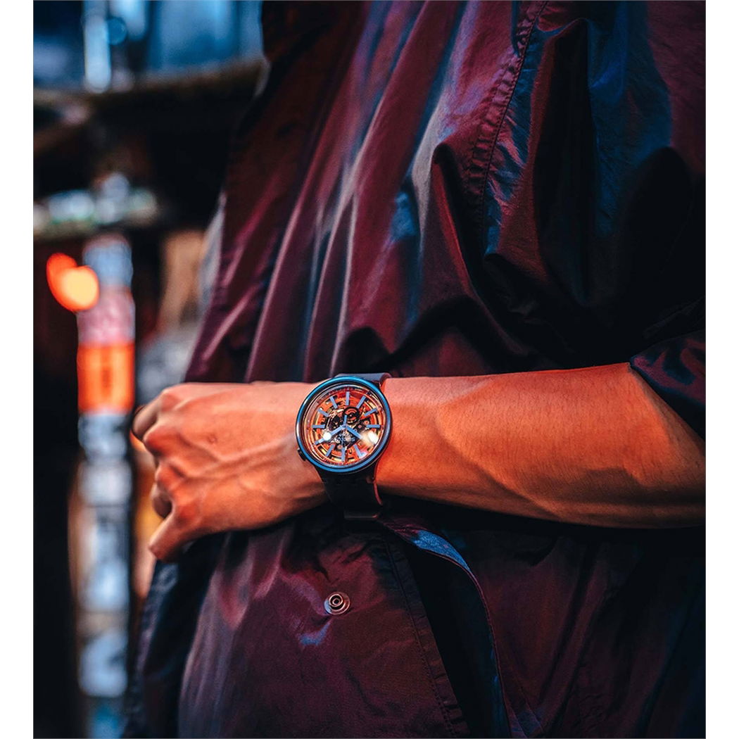 Swatch So27b112 FIRE TASTE Kol Saati