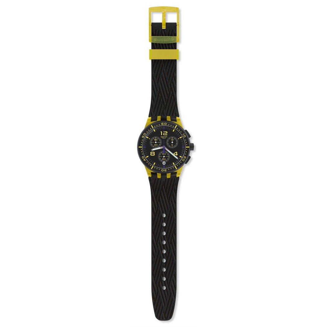 Swatch SUSJ403 YELLOW TIRE Kol Saati