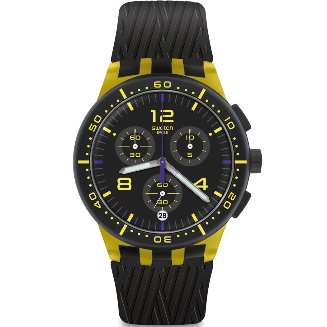 Swatch SUSJ403 YELLOW TIRE Kol Saati