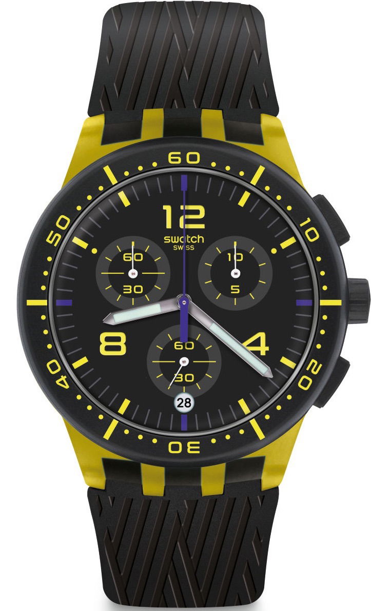 Swatch SUSJ403 YELLOW TIRE Kol Saati
