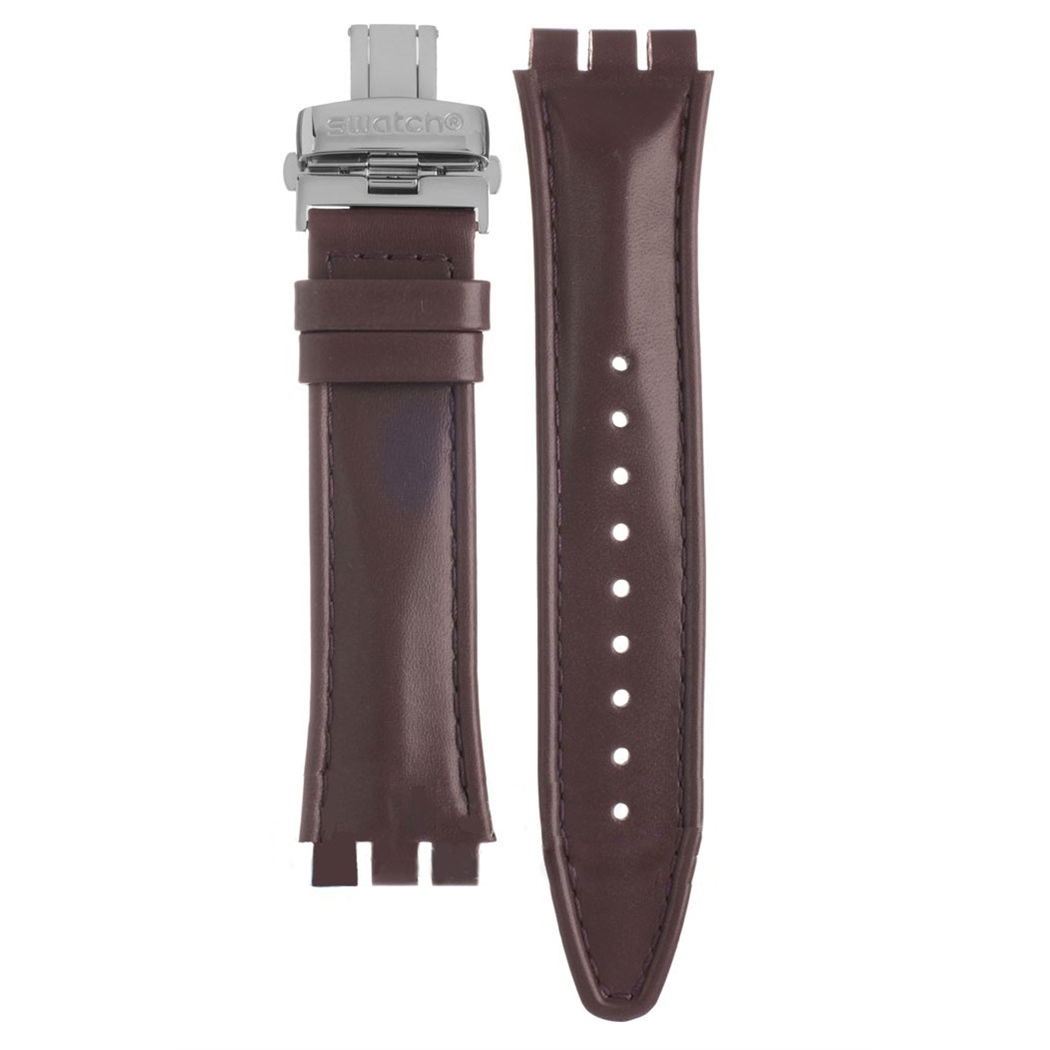 Swatch Kahverengi Deri Kayış Ayvs413