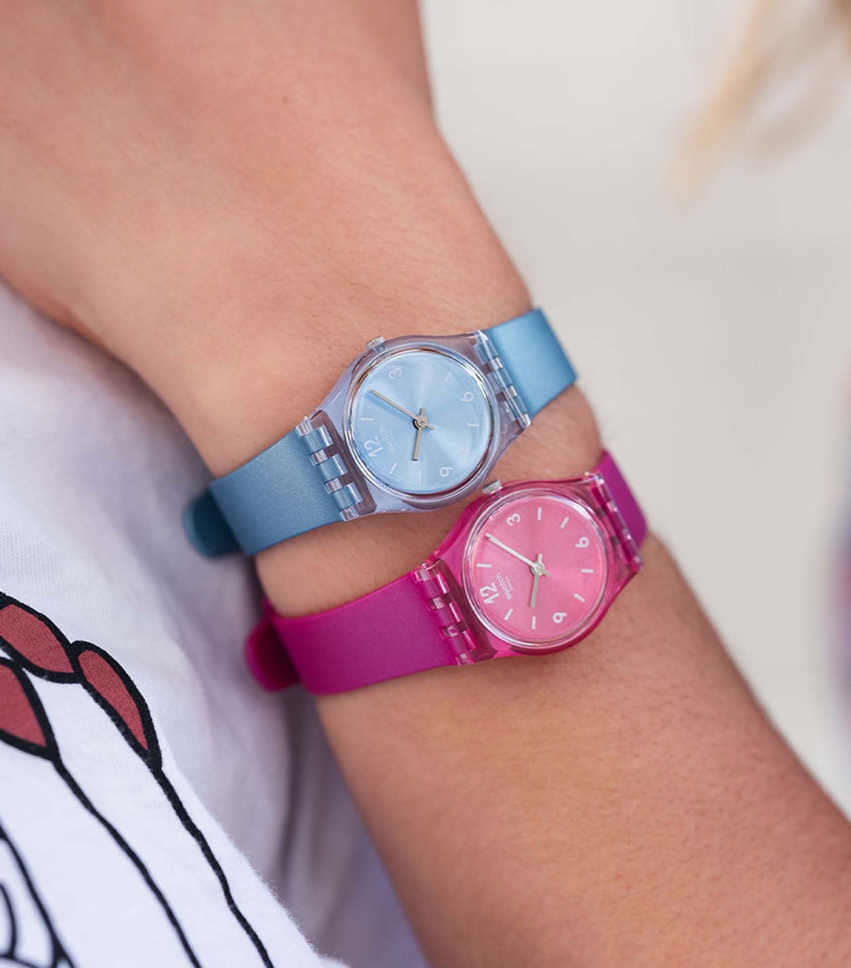 Swatch Lp158 FAIRY CHERRY Kol Saati