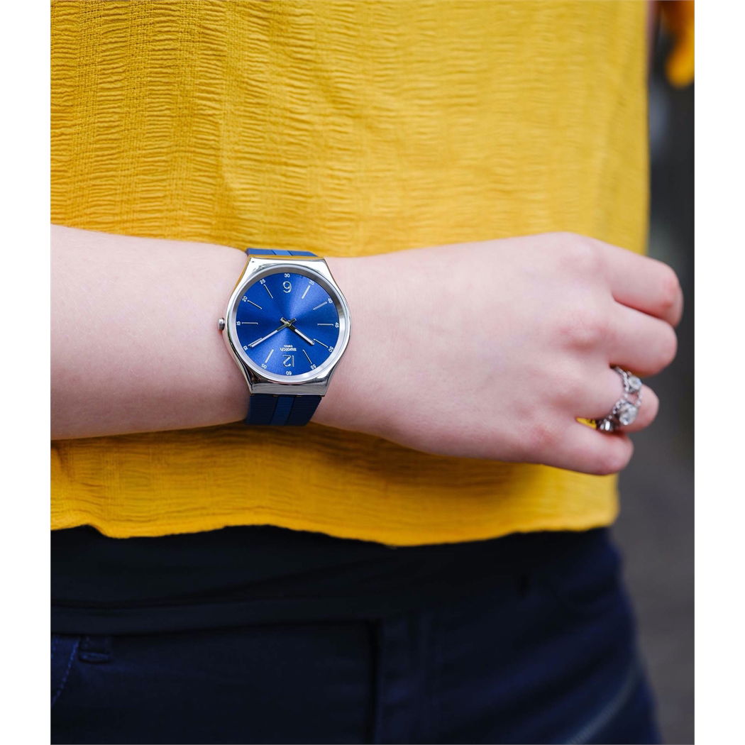 Swatch SS07S111 BIENNE BY DAY Erkek Kol Saati