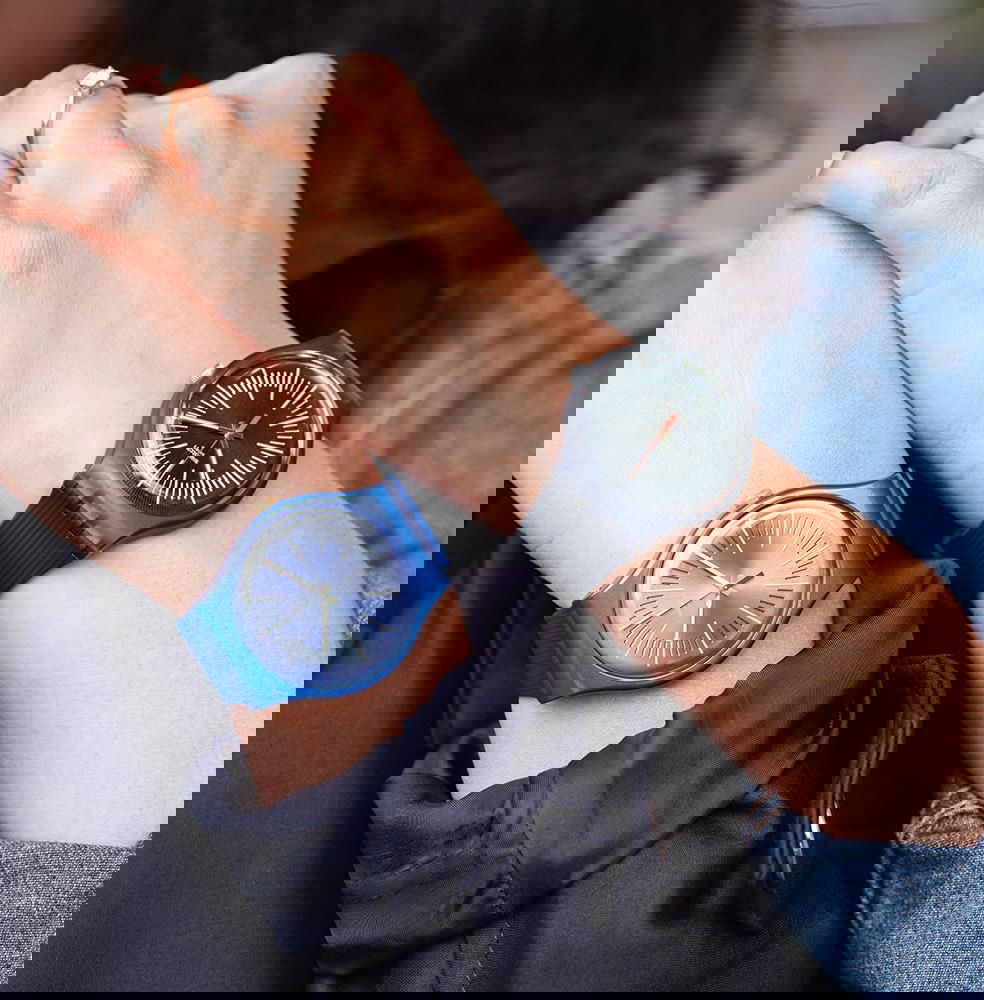 Swatch Suob178 INTERCYDERAL Erkek Kol Saati