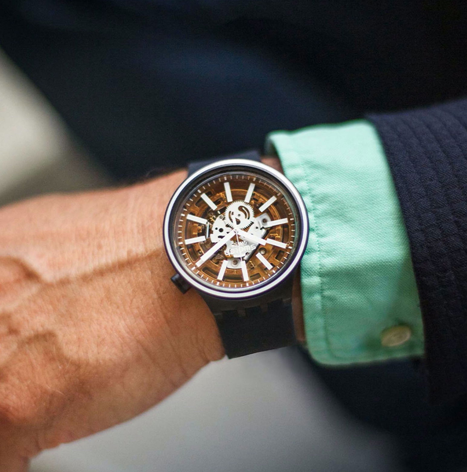 Swatch So27b114 LIGHT TASTE Kol Saati