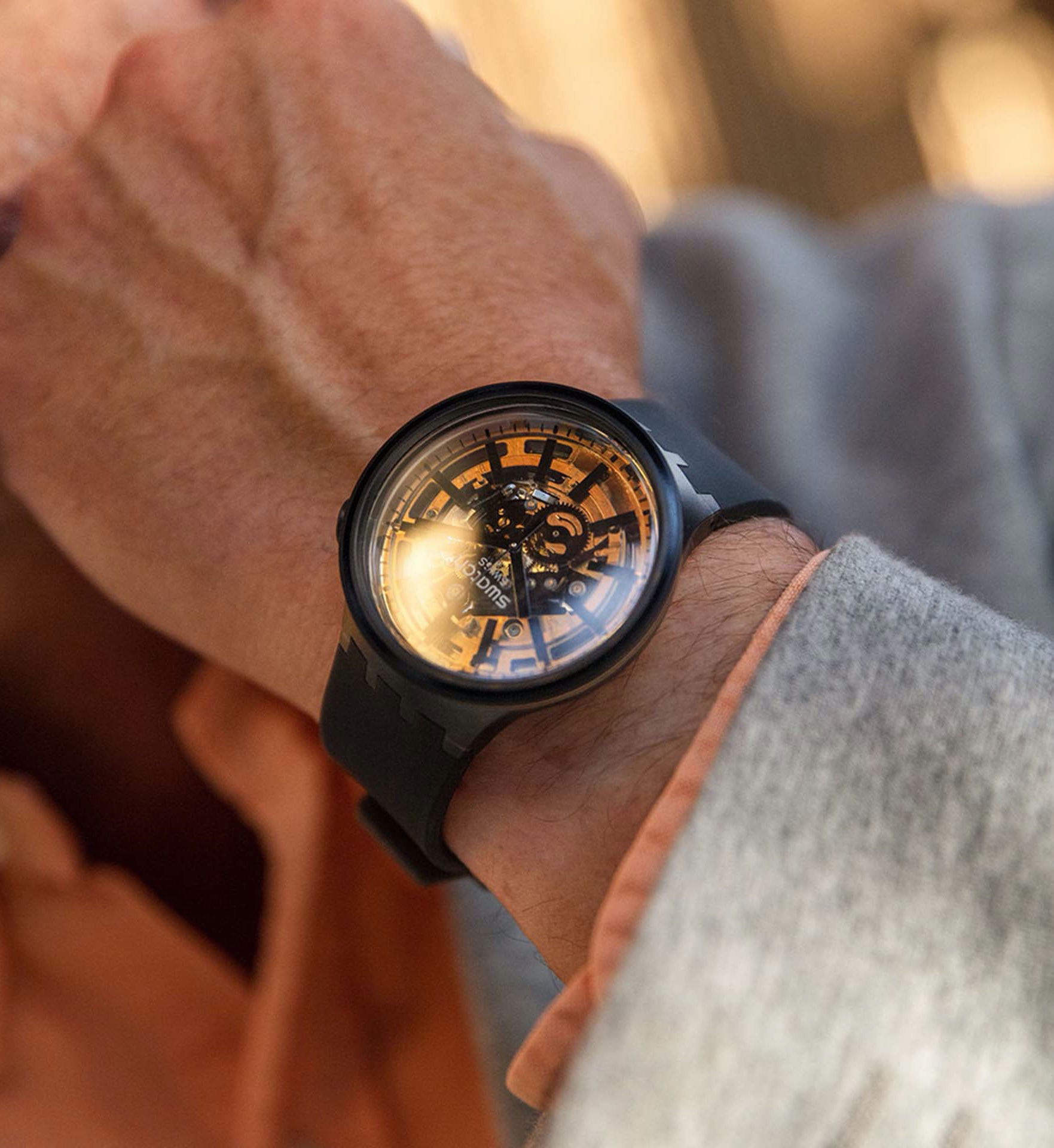 Swatch So27b115 Erkek Kol Saati